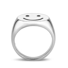 Load image into Gallery viewer, TK3869 - High polished (no plating) Stainless Steel Ring with Epoxy in No Stone