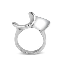 Load image into Gallery viewer, TK3879 - High polished (no plating) Stainless Steel Ring with NoStone in No Stone