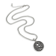 Load image into Gallery viewer, TK3921 - High polished (no plating) Stainless Steel Chain Pendant with NoStone in No Stone