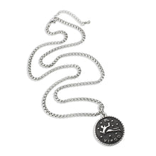 Load image into Gallery viewer, TK3922 - High polished (no plating) Stainless Steel Chain Pendant with NoStone in No Stone