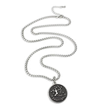 Load image into Gallery viewer, TK3927 - High polished (no plating) Stainless Steel Chain Pendant with NoStone in No Stone