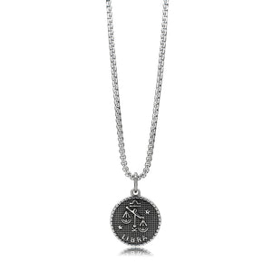 TK3930 - High polished (no plating) Stainless Steel Chain Pendant with NoStone in No Stone