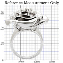 Load image into Gallery viewer, 1W044 - Rhodium Brass Ring with No Stone