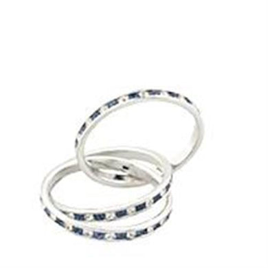 35109 - High-Polished 925 Sterling Silver Ring with Top Grade Crystal  in Montana