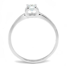 Load image into Gallery viewer, 3W1385 - Rhodium 925 Sterling Silver Ring with AAA Grade CZ  in Clear