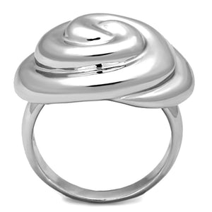 3W723 - Rhodium Brass Ring with No Stone