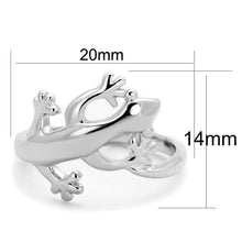 Load image into Gallery viewer, 3W858 - Rhodium Brass Ring with No Stone