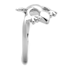 Load image into Gallery viewer, 3W858 - Rhodium Brass Ring with No Stone