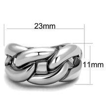 Load image into Gallery viewer, 3W874 - Rhodium Brass Ring with No Stone