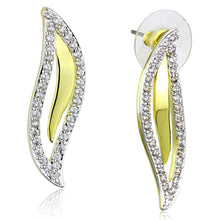 Load image into Gallery viewer, 3W941 - Gold+Rhodium Brass Jewelry Sets with AAA Grade CZ  in Clear