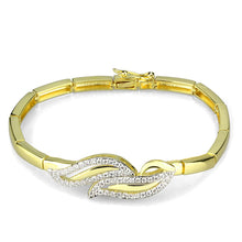 Load image into Gallery viewer, 3W941 - Gold+Rhodium Brass Jewelry Sets with AAA Grade CZ  in Clear