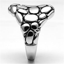 Load image into Gallery viewer, 3W047 - Rhodium Brass Ring with No Stone