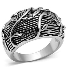 Load image into Gallery viewer, 3W064 - Rhodium Brass Ring with No Stone