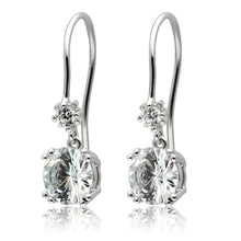 Load image into Gallery viewer, TK3W085 - Stainless Steel Earrings with AAA Grade CZ  in Clear