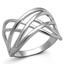 Load image into Gallery viewer, 3W1075 - Rhodium Brass Ring with No Stone