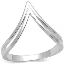 Load image into Gallery viewer, 3W1383 - Rhodium 925 Sterling Silver Ring with No Stone