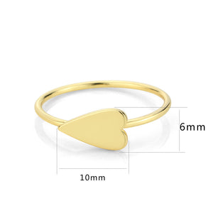 3W1617 - Flash Gold Brass Ring with No Stone in No Stone