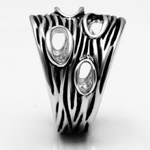 Load image into Gallery viewer, 3W188 - Rhodium Brass Ring with No Stone