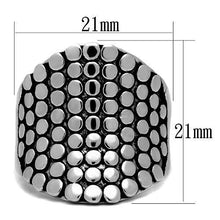 Load image into Gallery viewer, 3W194 - Rhodium Brass Ring with No Stone