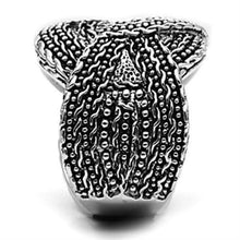 Load image into Gallery viewer, 3W248 - Rhodium Brass Ring with No Stone