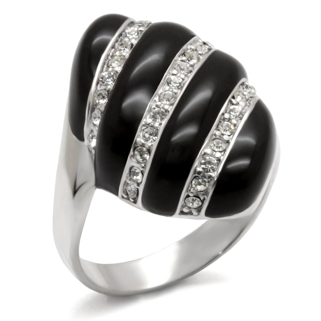 40314 - High-Polished 925 Sterling Silver Ring with Top Grade
