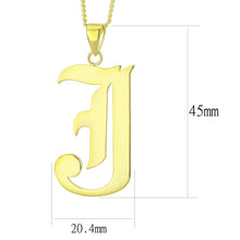 Load image into Gallery viewer, LO230 - Gold Brass Chain Pendant with No Stone