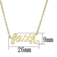 Load image into Gallery viewer, LO3485 - Gold Brass Chain Pendant with No Stone