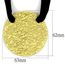 Load image into Gallery viewer, LO3727 - Gold &amp; Brush Brass Chain Pendant with No Stone