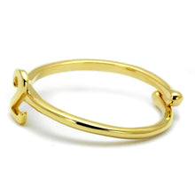 Load image into Gallery viewer, LO4010 - Flash Gold Brass Ring with No Stone