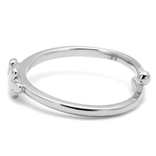 Load image into Gallery viewer, LO4027 - Rhodium Brass Ring with No Stone