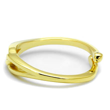 Load image into Gallery viewer, LO4081 Flash Gold Brass Ring with No Stone in No Stone