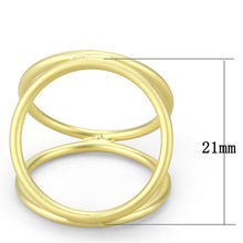 Load image into Gallery viewer, LO4247 - Matte Gold Brass Ring with No Stone