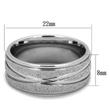 Load image into Gallery viewer, TK1671 - High polished (no plating) Stainless Steel Ring with No Stone