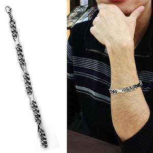 TK1976 - High polished (no plating) Stainless Steel Bracelet with No Stone