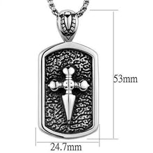 Load image into Gallery viewer, TK2003 - High polished (no plating) Stainless Steel Necklace with No Stone