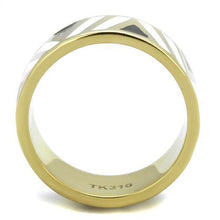 Load image into Gallery viewer, TK2037 - IP Gold(Ion Plating) Stainless Steel Ring with Epoxy  in Multi Color