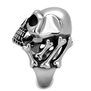 TK2246 - High polished (no plating) Stainless Steel Ring with No Stone