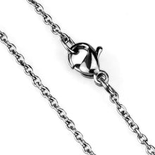 Load image into Gallery viewer, TK2423 - High polished (no plating) Stainless Steel Chain with No Stone