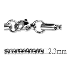 Load image into Gallery viewer, TK2424 - High polished (no plating) Stainless Steel Chain with No Stone