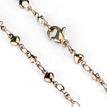 Load image into Gallery viewer, TK2427R - IP Rose Gold(Ion Plating) Stainless Steel Chain with No Stone