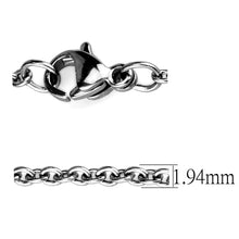 Load image into Gallery viewer, TK2428 - High polished (no plating) Stainless Steel Chain with No Stone