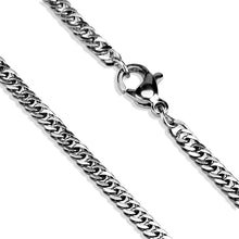 Load image into Gallery viewer, TK2429 - High polished (no plating) Stainless Steel Chain with No Stone