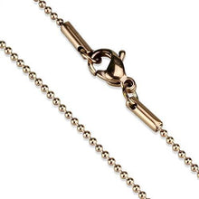 Load image into Gallery viewer, TK2431R - IP Rose Gold(Ion Plating) Stainless Steel Chain with No Stone
