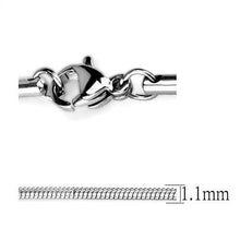 Load image into Gallery viewer, TK2435 - High polished (no plating) Stainless Steel Chain with No Stone