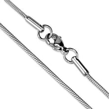 Load image into Gallery viewer, TK2436 - High polished (no plating) Stainless Steel Chain with No Stone