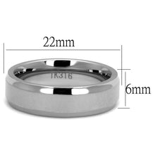 Load image into Gallery viewer, TK2916 - High polished (no plating) Stainless Steel Ring with No Stone