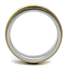 Load image into Gallery viewer, TK2939 - Two-Tone IP Gold (Ion Plating) Stainless Steel Ring with No Stone