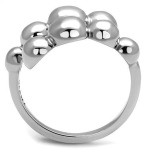 TK3089 - High polished (no plating) Stainless Steel Ring with No Stone