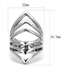 Load image into Gallery viewer, TK3144 - High polished (no plating) Stainless Steel Ring with No Stone