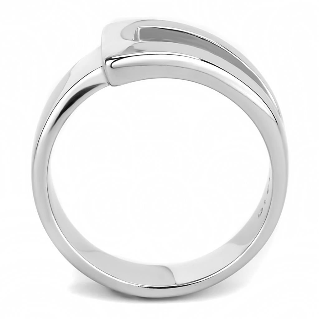 TK3438 - High polished (no plating) Stainless Steel Ring
